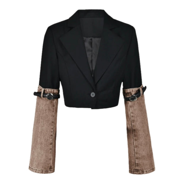 DENIM BLAZER