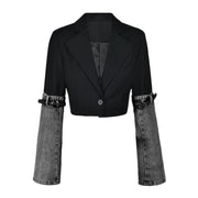 DENIM BLAZER