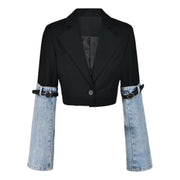 DENIM BLAZER