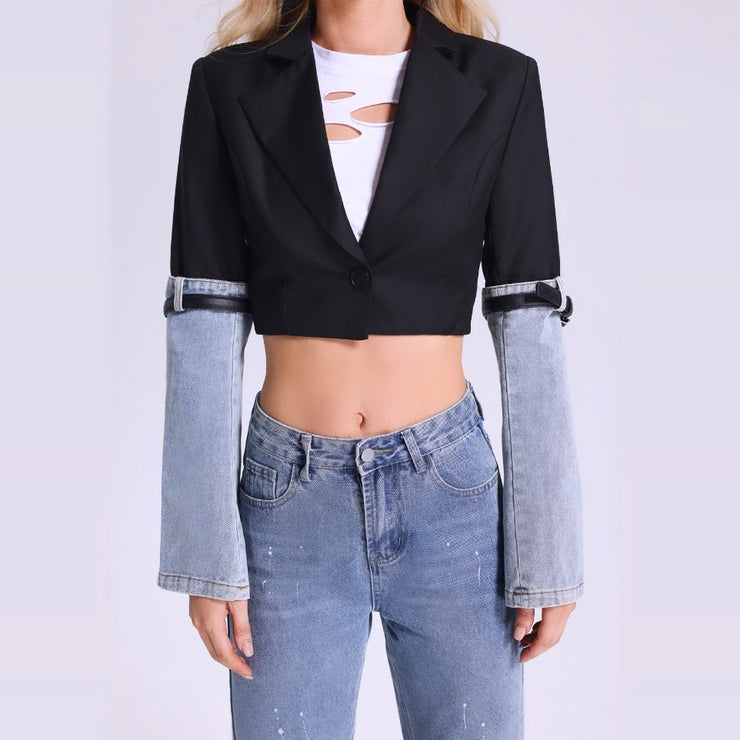 DENIM BLAZER