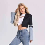 DENIM BLAZER