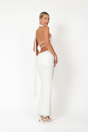 DRESS BIANCO PERLA