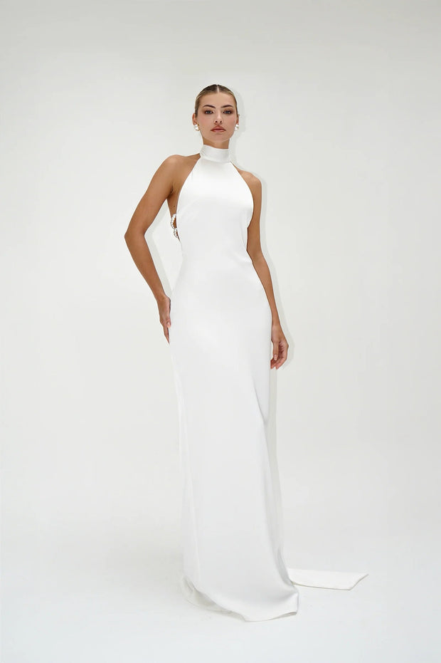 DRESS BIANCO PERLA